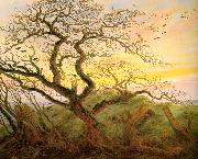 The Tree of Crows Caspar David Friedrich